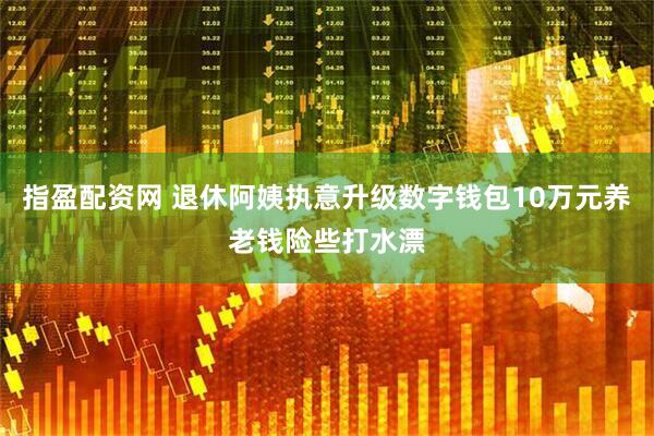 指盈配资网 退休阿姨执意升级数字钱包10万元养老钱险些打水漂