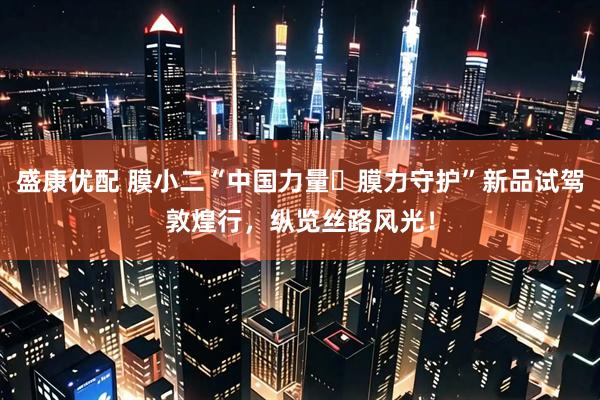 盛康优配 膜小二“中国力量・膜力守护”新品试驾敦煌行，纵览丝路风光！